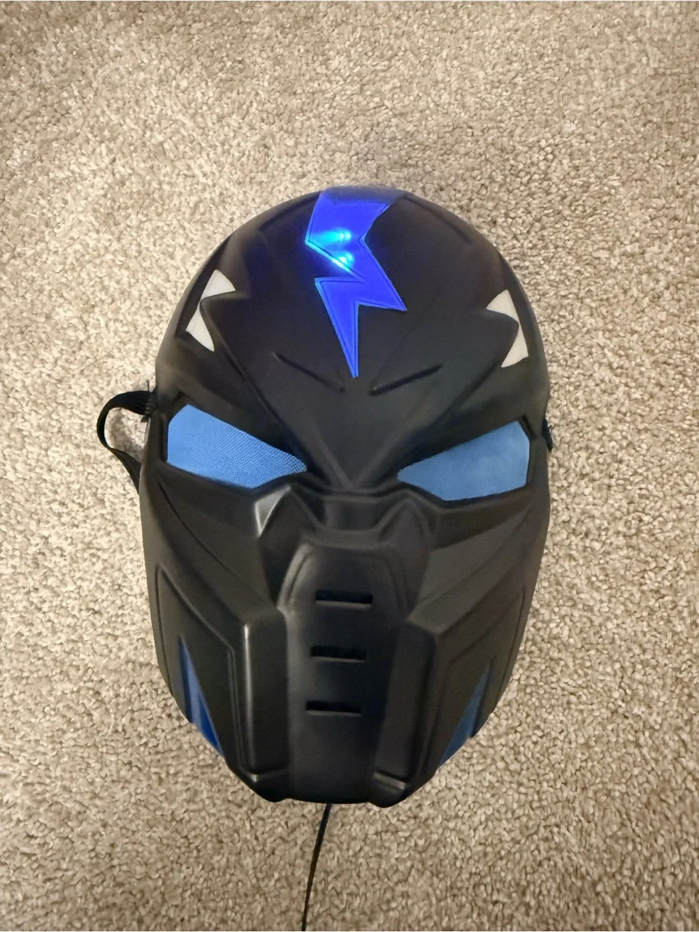 Spirit Electrified Ninja Child Costume - Black & Blue